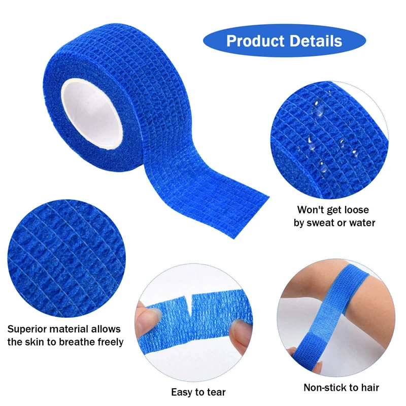 4.5m Colorful Sport Self Adhesive Elastic Bandage Wrap Tape Elastoplast For Knee Support Pads Finger Ankle Palm Shoulder