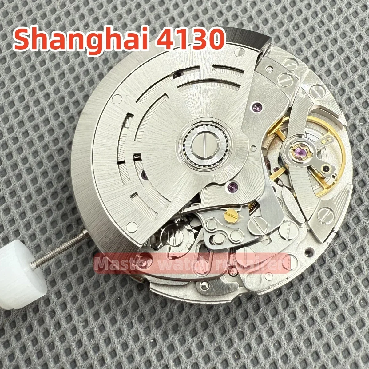 

Shanghai 4130 movement Automatic Watch Movement 3.6.9 Chronogrpah For Asian 4130 Mechnical Replacement Repair Movement
