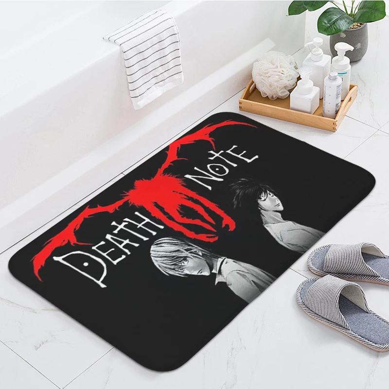 

Hallway Porch Foot Mat Non-slip D-Death D-Note Custom Doormat Entrance Door Corridor Carpet for Kitchen Bedroom Bath Rug Home