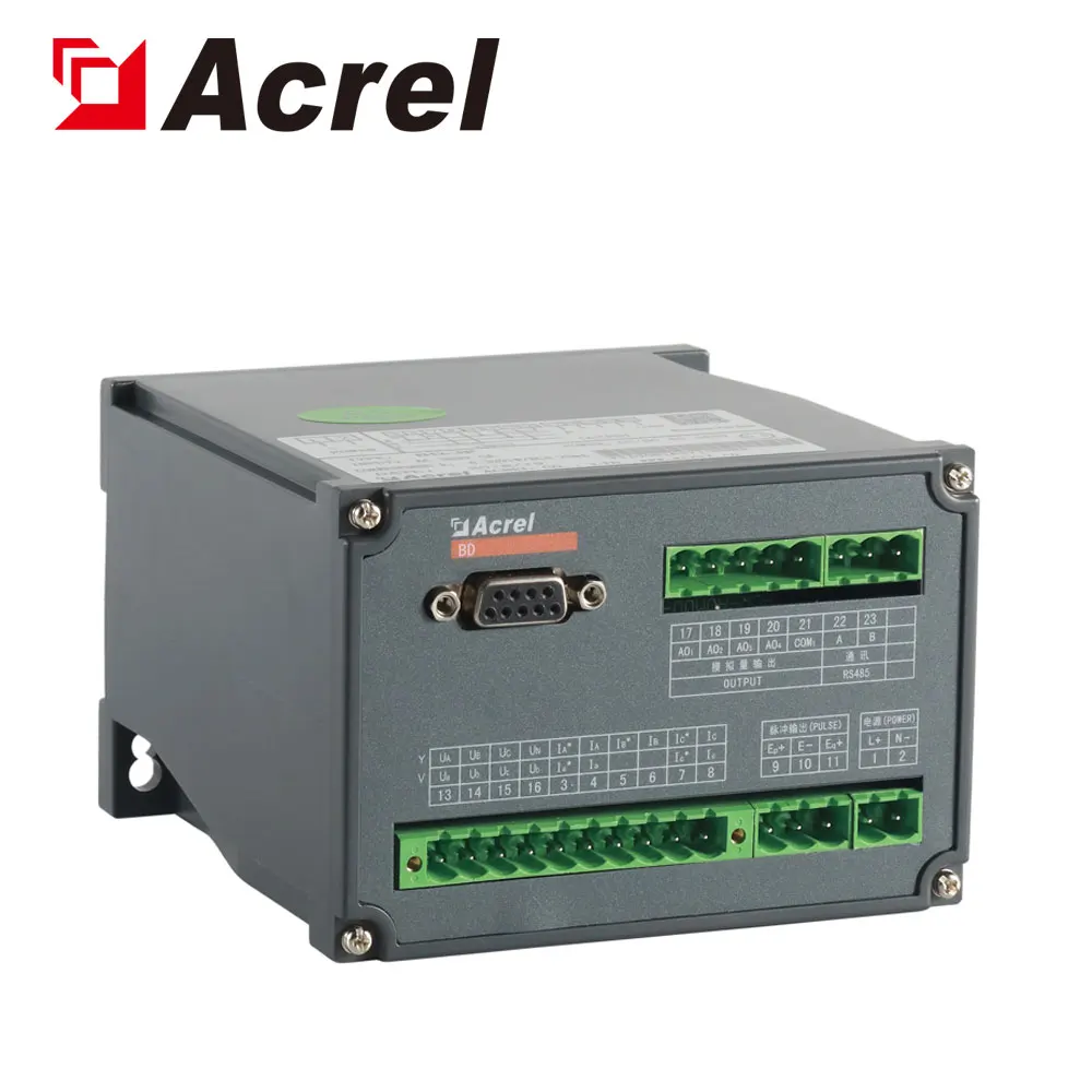 Acrel BD-3P Three Phase Output 4-20mA Input AC 0-5A 0-450V Analog Multi Channel Electrical Power Transmitter Transducer