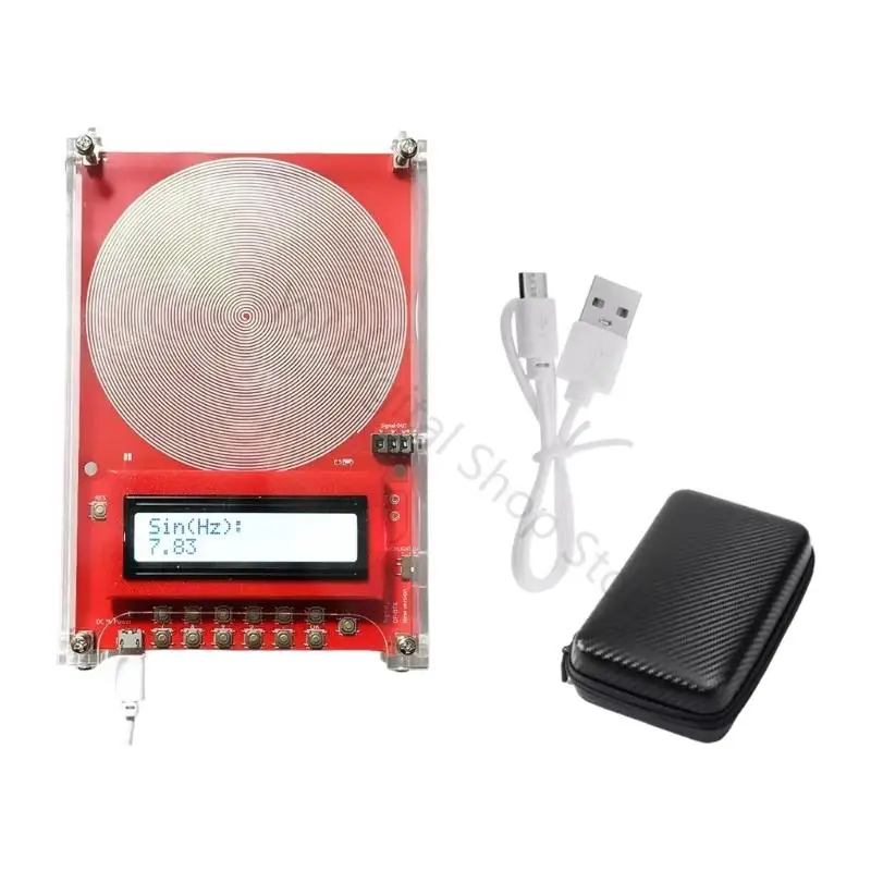 96BA Frequency Generator With 0.01 To 100000Hz Variation And Clear Case Sound Frequency Machine