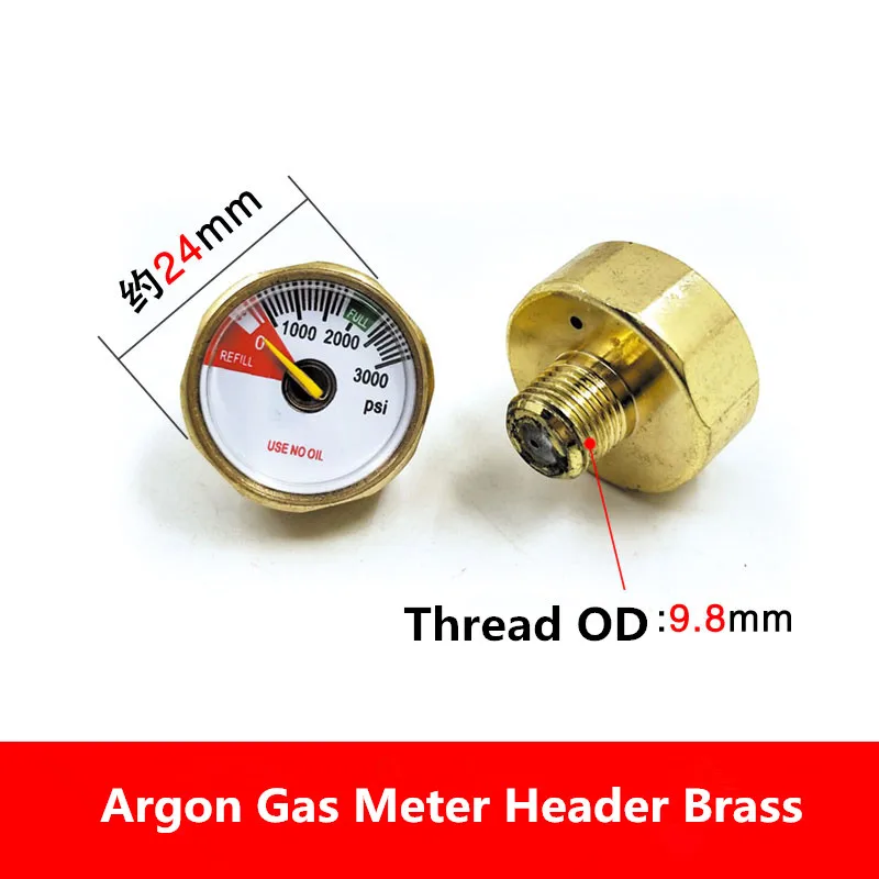 1PC Carbon Dioxide Meter Flow Gauge Argon Gas Meter Ar Accessories CO2 Flow Tube Floating Bead Pressure Reducing Valve Air Outle