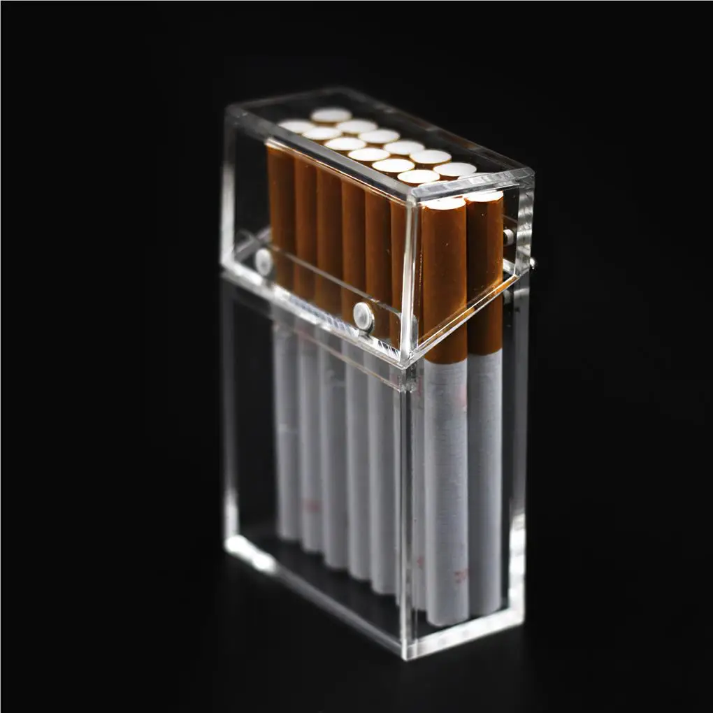 Large Capacity Cigarette Case Never Out Of Favorite Smokes Again Compact Cigarette Holder Reliable