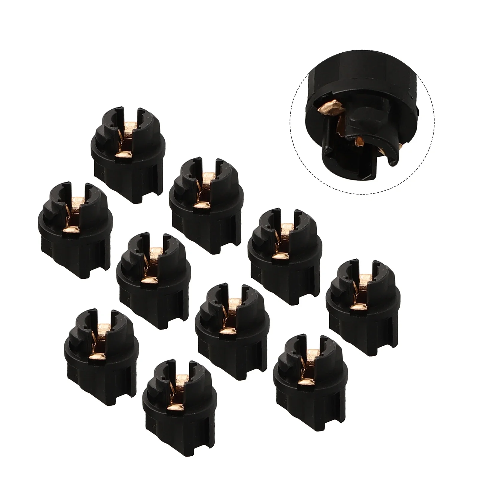 

Light Holder Bulb Holders Panel T5 10pcs Lamp Holder Car Cluster Dash Dashboard For T5 Interior Light Brand New