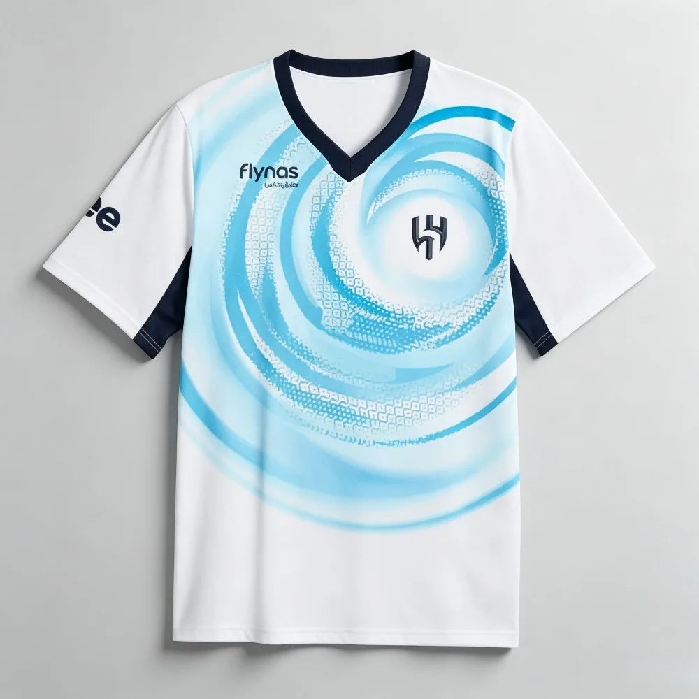 New 2026 Al-Hilal 2627 Season Home Away Jerseys Breathable Short-Sleeve Sports Fashion T-Shirts for Men Women and Fans