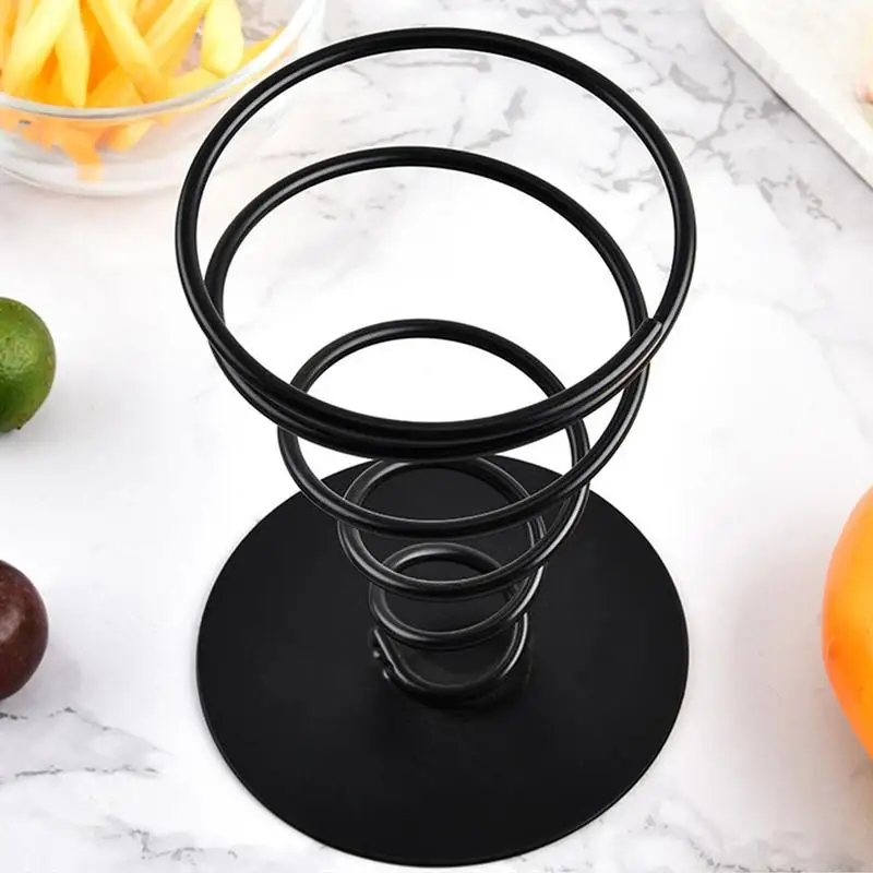 Cone Holder Stand Metal Ice Cream Cone Display Rack Waffle Cone Holder Single Charcuterie Food Cone Holder Ice cream Display