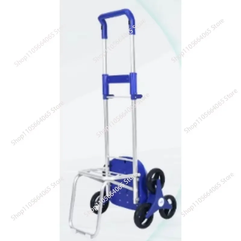 Domestic Folding Silent Outdoor Portable Shopping Cart Electric Stair Climbing Machine Storage Wheel Shopping Car Home Storage