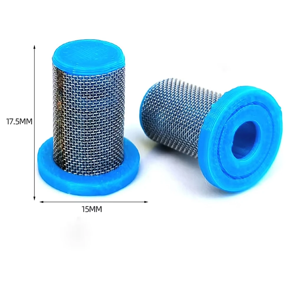 10Pcs 50‑100 Mesh Anti‑Drip Nozzle Filter Replacement Screen for Agricultural UAV Farmland Orchard Spraying Equipment