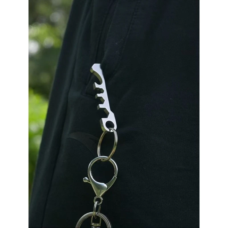Outdoor equipment EDC tool clip key ring wallet money clip mountaineering buckle quick hanging equipment accessories