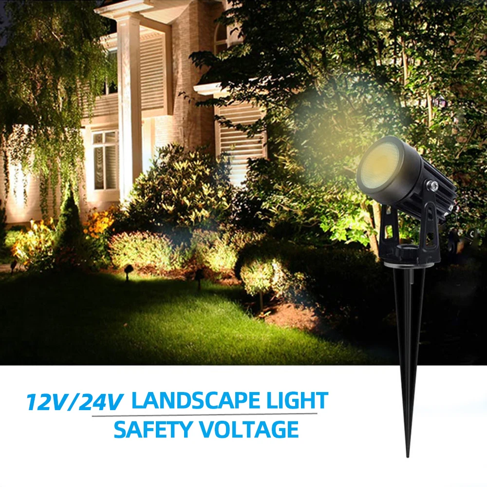 Led Garden Lights Lawn Lamp Low Voltage Landscape Lighting Waterproof Outdoor Lamp Garden Decoration Outdoor Lighting