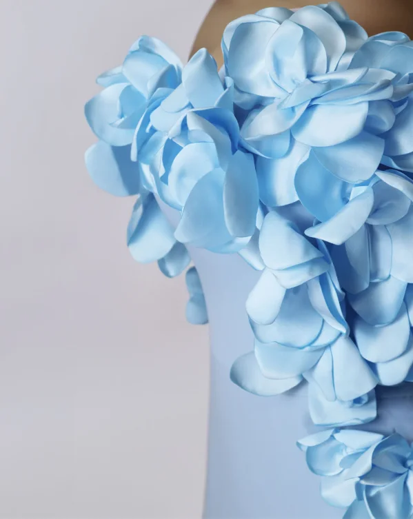 Maßgeschneidertes elegantes Abendkleid, luxuriöse Abschlussball-Partykleider für Damen, rückenlang, Blumen, ärmellos, für besondere Anlässe