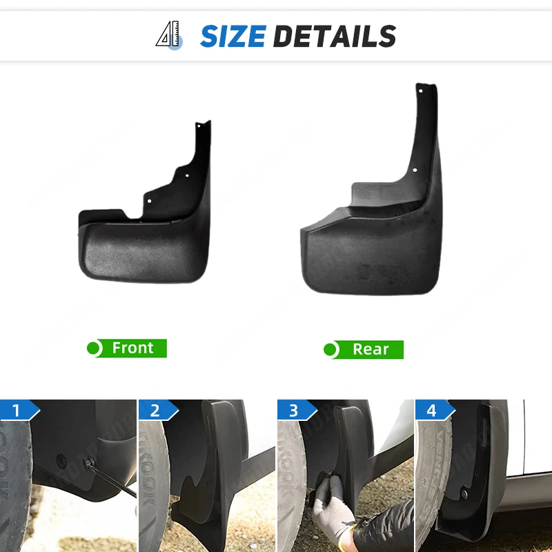 Car Mud Flaps For Jeep Grand Cherokee 2005 2006 2007 2008 2009-2010 Mudflaps Splash Guards Mud Flap Mudguards