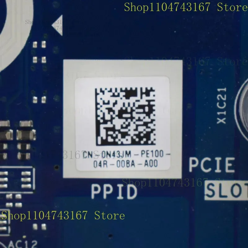 CN-0N43JM For DELL Alienware Aurora R11 Motherboard IPCML-SH 0N43JM N43JM LGA1200 DDR4 Mainboard 100% Tested Fully Work