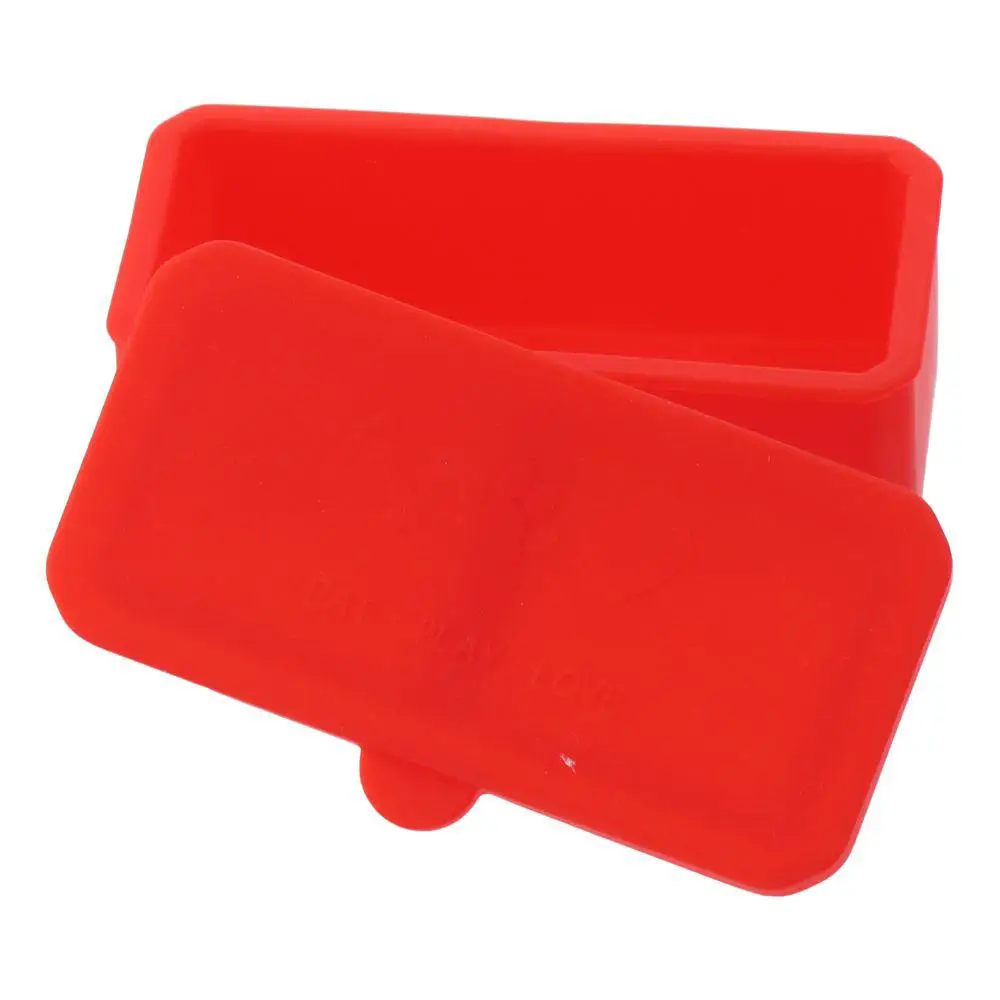 1/3pcs Reusable Silicone Food Distribution Box Red/Pink/Purple/Green/Orange/Blue 2/4 Inch Sauce Cups Snack Containers Travel