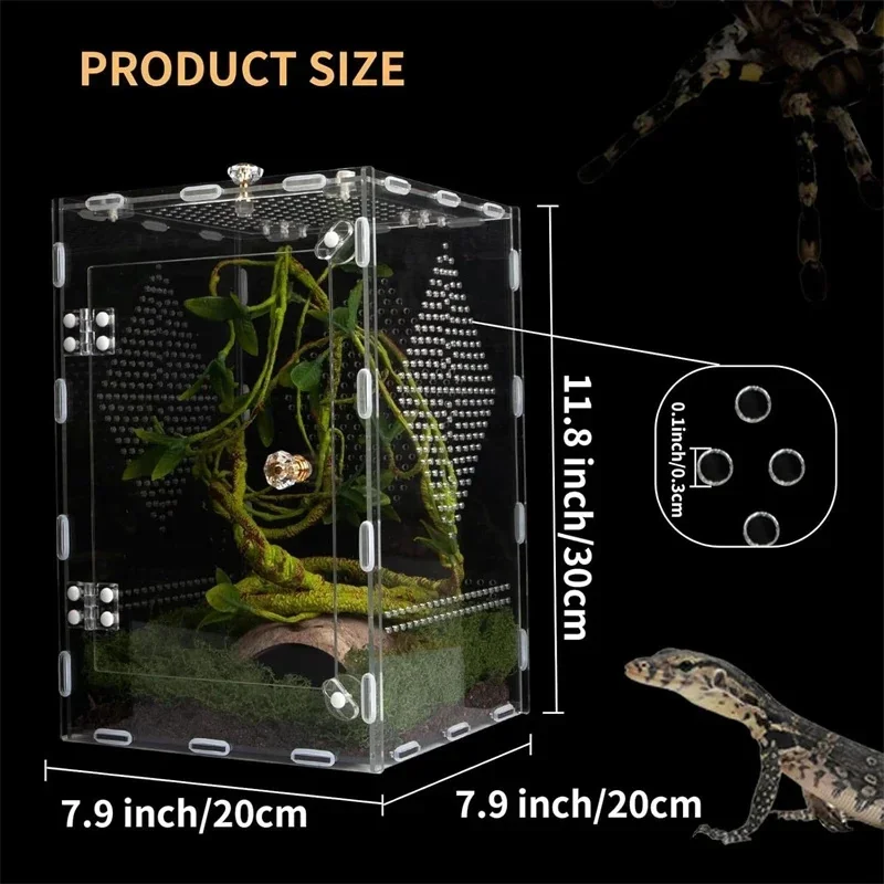 transparent-acrylic-reptile-terrarium-breeding-box-for-geckos-lizards-spiders-and-insects-large-desktop-storage-for-hobbyist