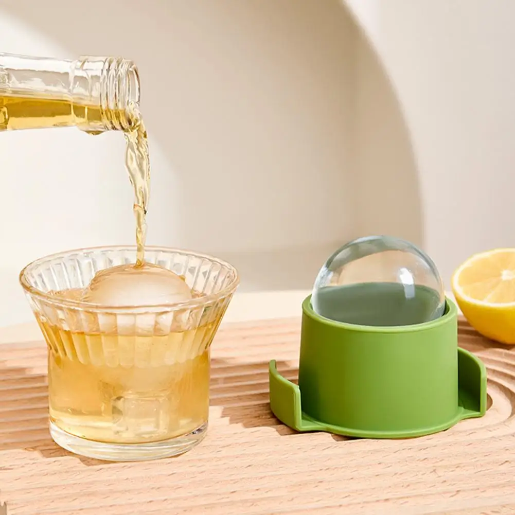 Silicone Ice Cube Mold Ice Sphere Maker Cup Silicone Ice Ball Maker Mold Easy Release Freezer Sphere Tray Food Grade for Kitchen