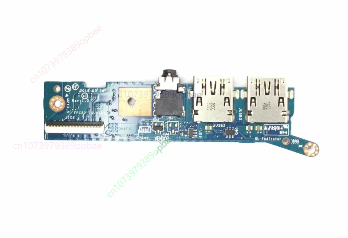 For HP Pavilion 15-dk Laptop Audio USB Small Board LS-H461P LS-H463P