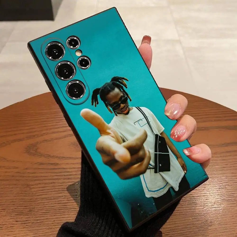Etui na telefon D-Denzel Ta13oo Curry do Samsunga S25, S24, S21, S22, S23, S30, Ultra, S20, Plus, Fe, Lite, 5G Black Box