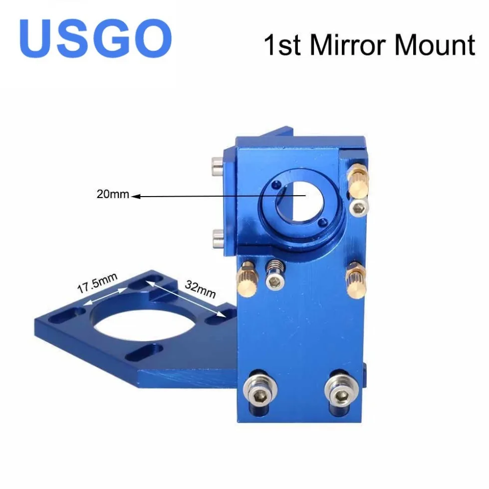 USGO K Series:CO2 Laser Head Set for 2030 4060 K40 Laser Engraving Cutting Machine