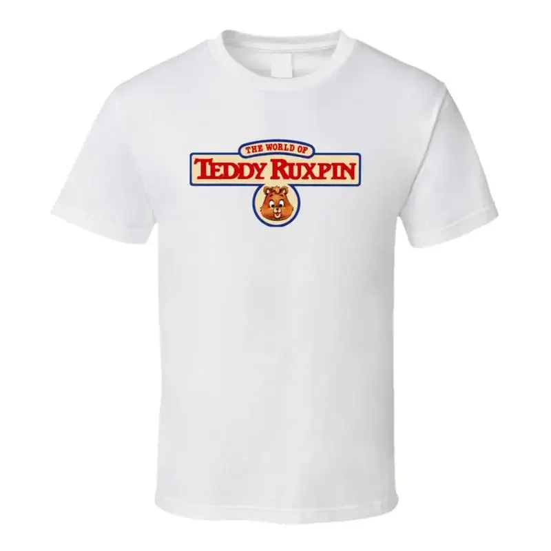 Camiseta retro de dibujos animados de The World Of Teddy Ruxpin
