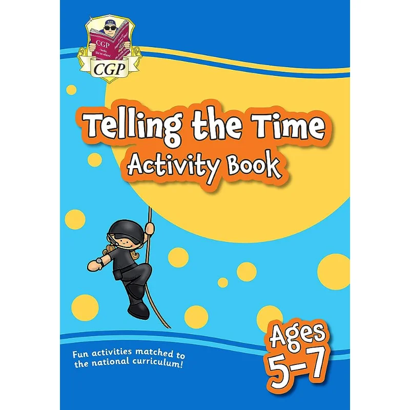 

Новая книга «Разброс времени» для детей 57 лет, идеально подходит для домашнего обучения, книги CGP, координационные групповые публикации 9781789085334