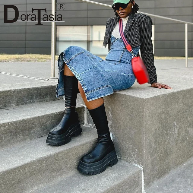 Mid calf boots style store