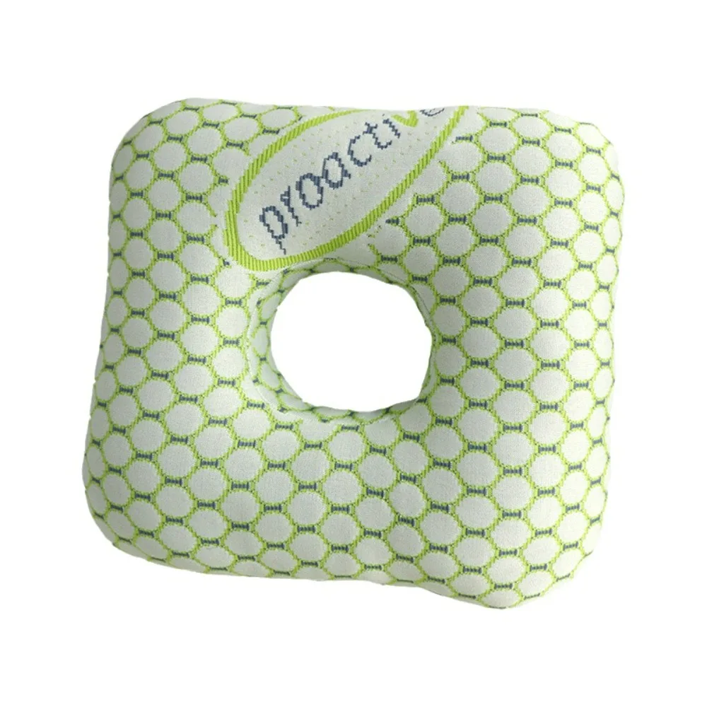 Comfortable Breathable Ear Protection Pillow With Ear Hole Polyester Fiber Ear Piercing Pillow Non-Pressure Ergonomic Pillow