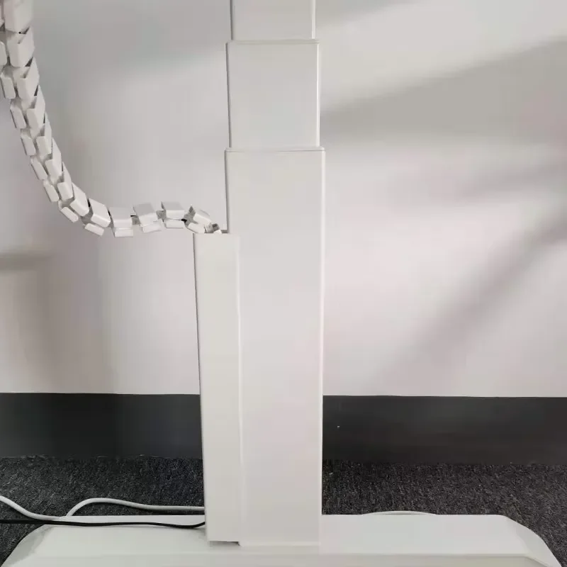 Magnetic 14 Inch Vertical Cable Management Channel, Cord Organizer, Wire Hider Cover for Home and Office Standing Desk