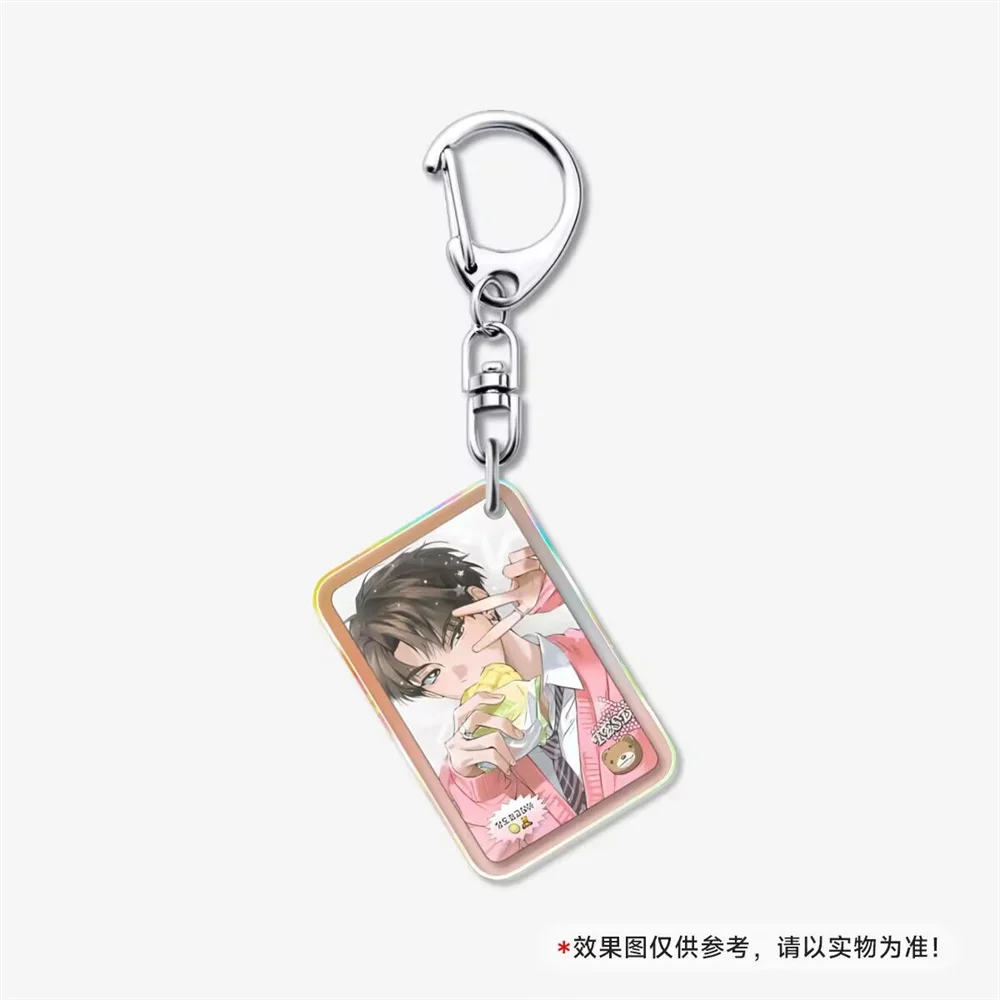 Hot Anime Korean comic got no debut will die of the disease self-made with people Youthful vigor Acrylic keychain 6cm