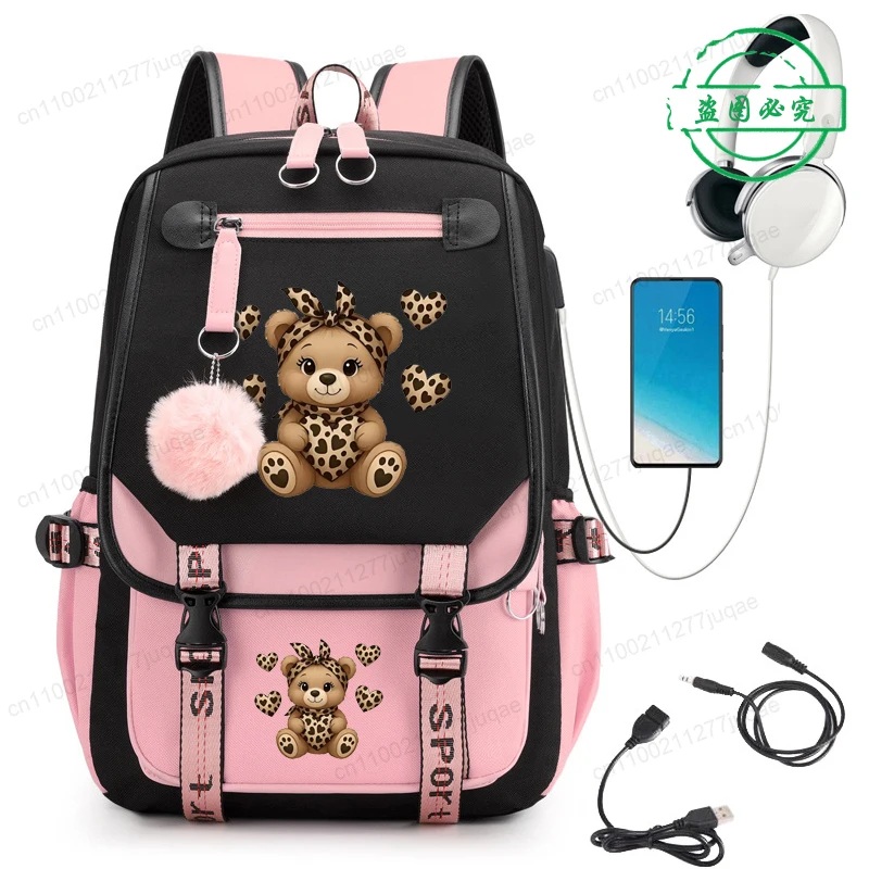 fashion-cute-kawaii-leopard-bear-backpack-chibi-cute-anime-school-bag-teenager-student-trendy-bookbag-travel-laptop-mochilas