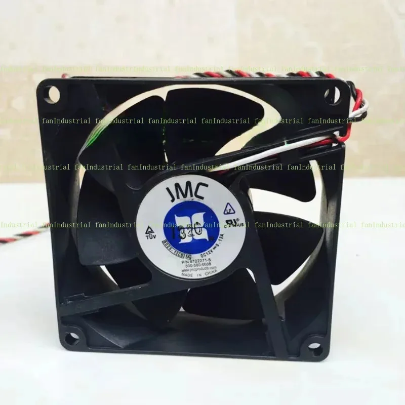 Z JMC / DaTech 8025-12LS 12 В 0,13 А 80x80x25 мм 3-проводной серверный квадратный вентилятор