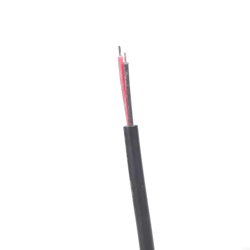 Pack of 3 20cm Flexible Power Cables 5.5x2.5mm Male to 2 Wire Featuring Polarity Indication Power Pigtails Cable