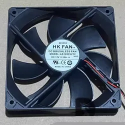 ファン12v 0.36a 12025 12cm,1個,新しい100%