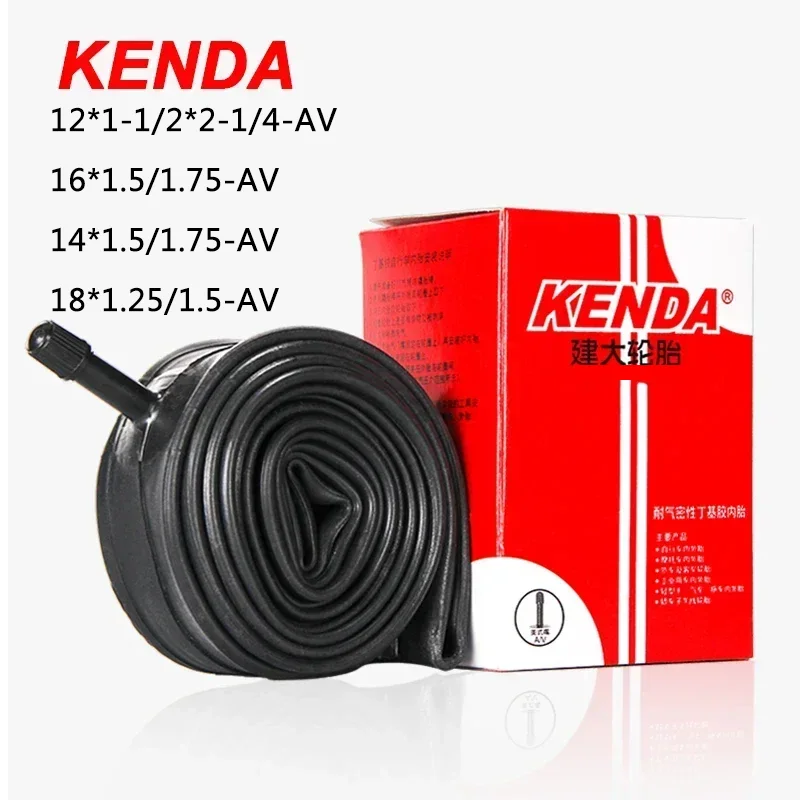 

2PCS KENDA Bicycle Inner Tube 12C 14C 16C 18C Schrader Presta Butyl Rubber MTB Road Bike Tube Inner Tyre Bicycle Parts