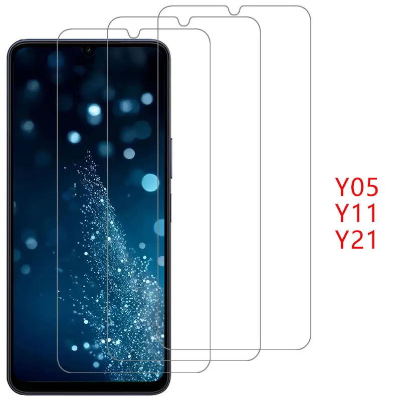 Tempered Glass for Vivo Y05 Y11 Y21 5G Phone Case on VivoY05 VivoY11 VivoY21 Y 05 11 21 05Y 11Y 21Y 5 G Back Cover 360 Viv 2026