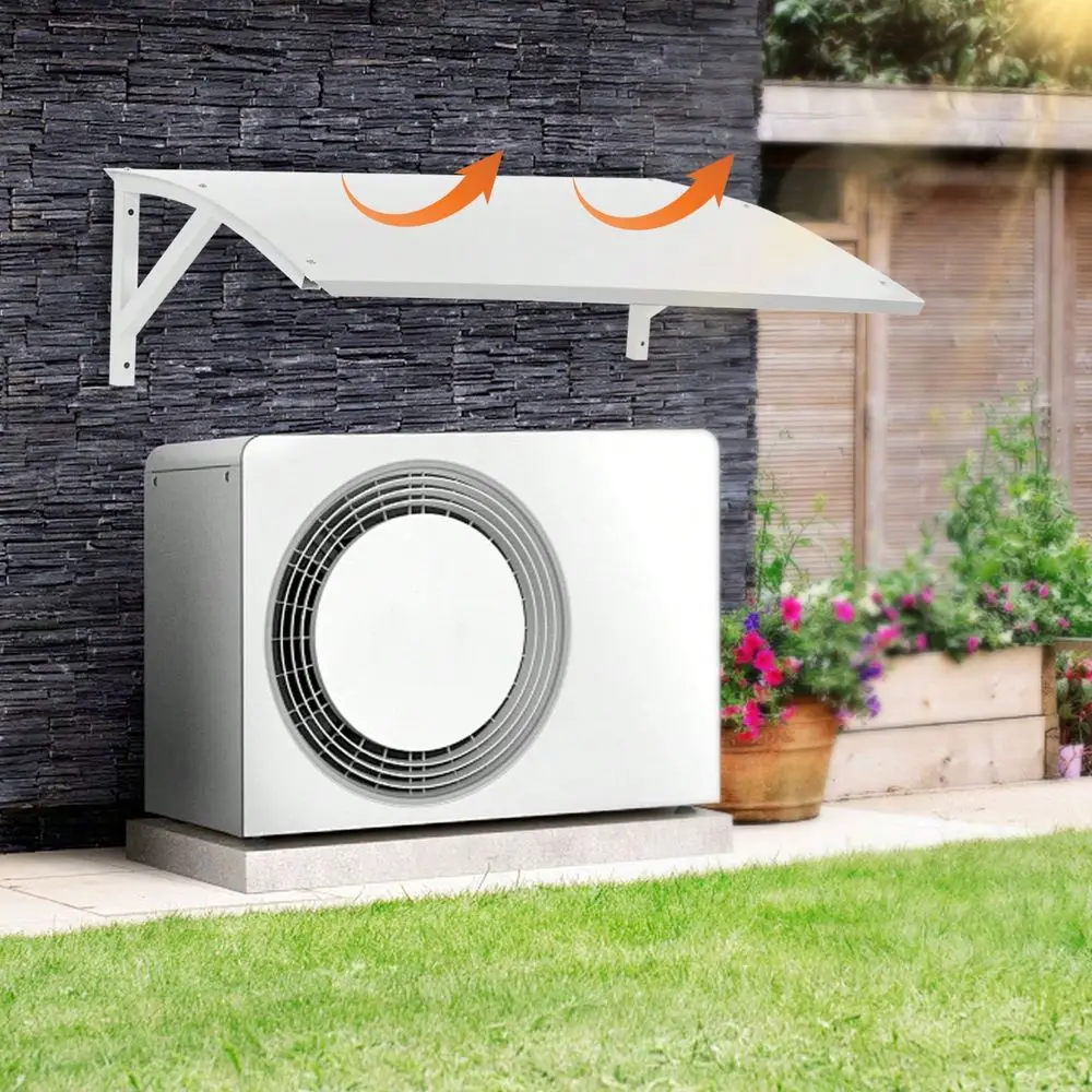 

Conditioner Cover, WallMounted Air Conditioning Sun Shade, Air Conditioner Cover For OutdoorUnits,36.2221.2611.02in,For Air Con