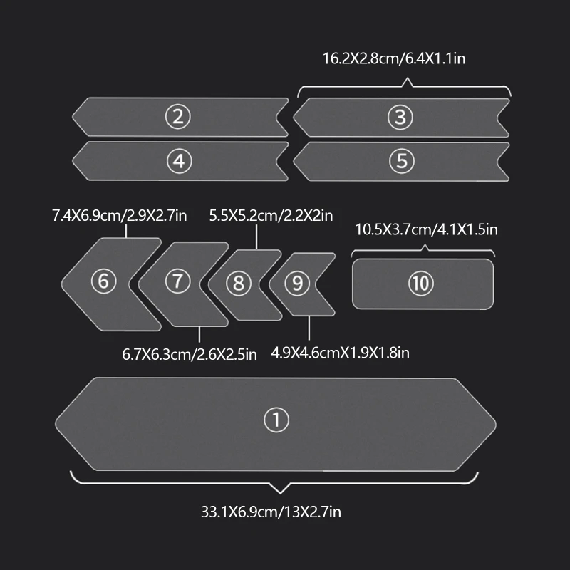 Защитные наклейки, велосипедная Рама для защитной ленты, защита рамы, набор защитных наклеек для велосипеда