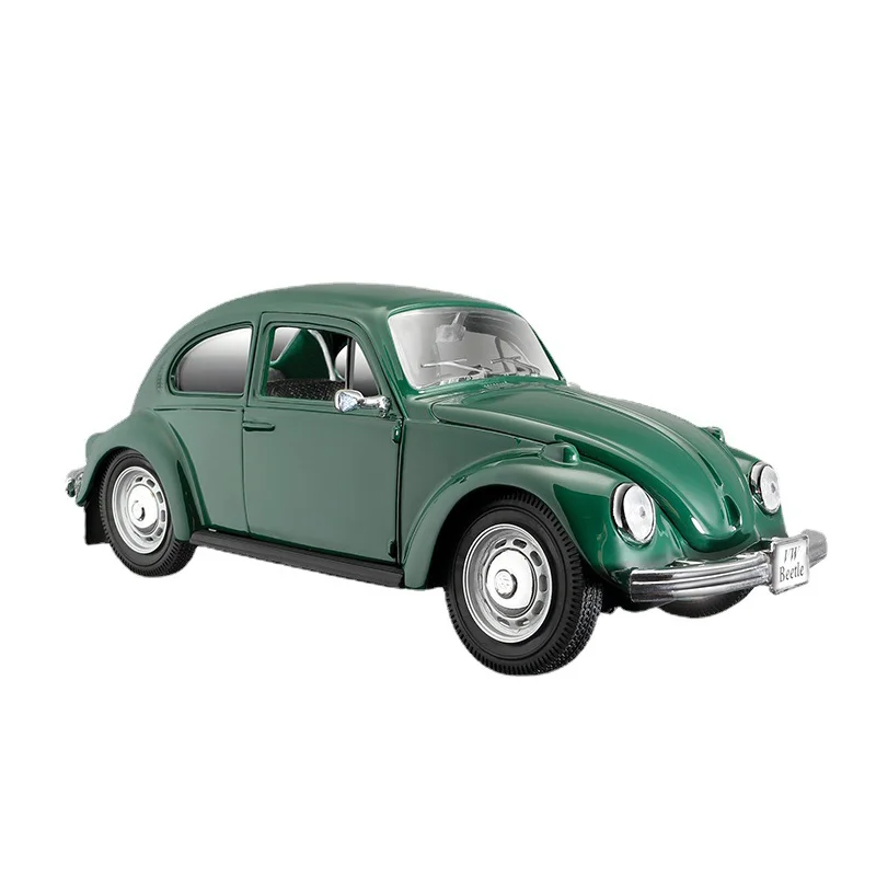 In Stock Maisto 1:24 Volkswagen Beetle Alloy Miniature Diecast Model Bmw Mini Cooper Alloy Luxury Vehicle Car Toys Kids Gift