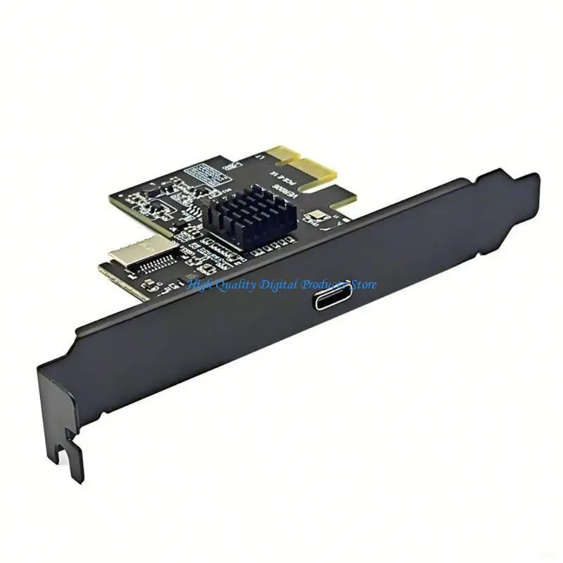 

U2JE PCIE USB3.2 Type C Card Card PCIE 1X в USB C Converter10GBPS Перенос данных