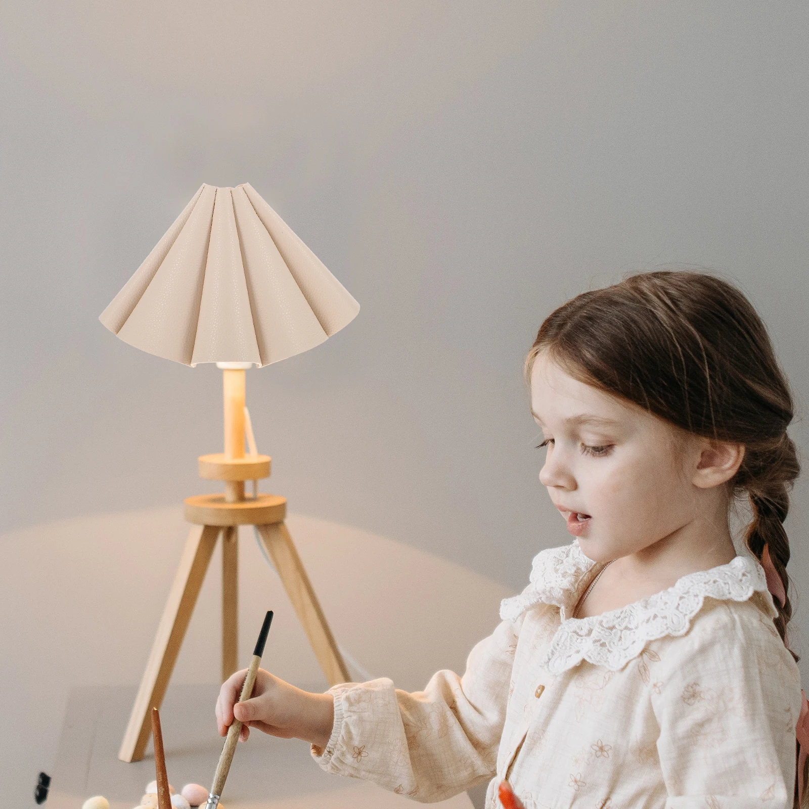 

1pc Simple Lampshade Decorative Light Cover For Indoor Use Dust-Proof Lamp Shade Diy Ornament Home Decor Lighting Accessory