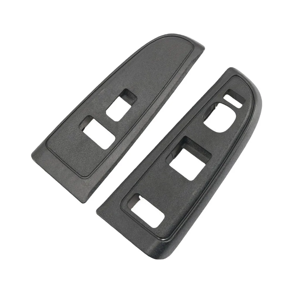 2Pcs Power \Window \Switch \Panel Bezel 89045120+89045124 For Silverado 1500 2004-2007 For Sierra Replacement Interior Parts