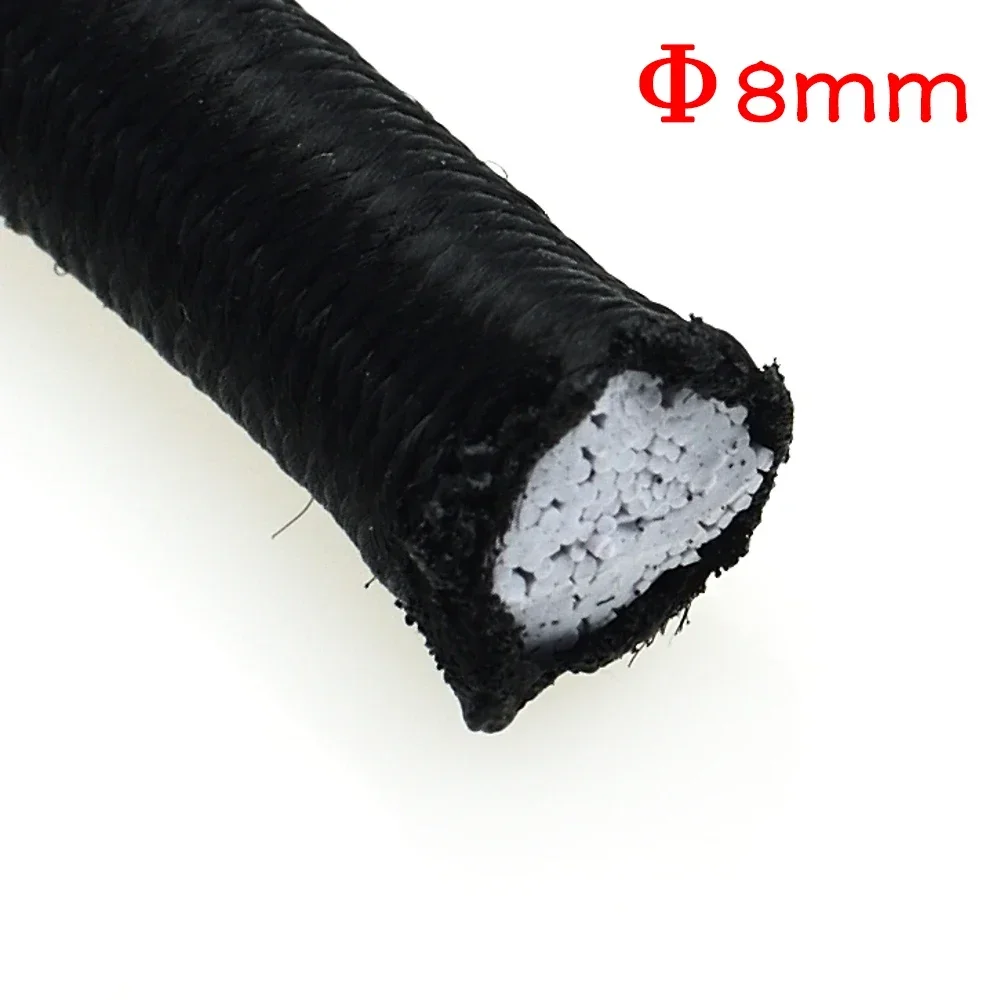 3/4/5/6/8 MM Schwarz Starke Elastische Schnur Gummiband Nähen Kleidung Handwerk liefert Gummiband Gummibänder Seil Bands Zubehör