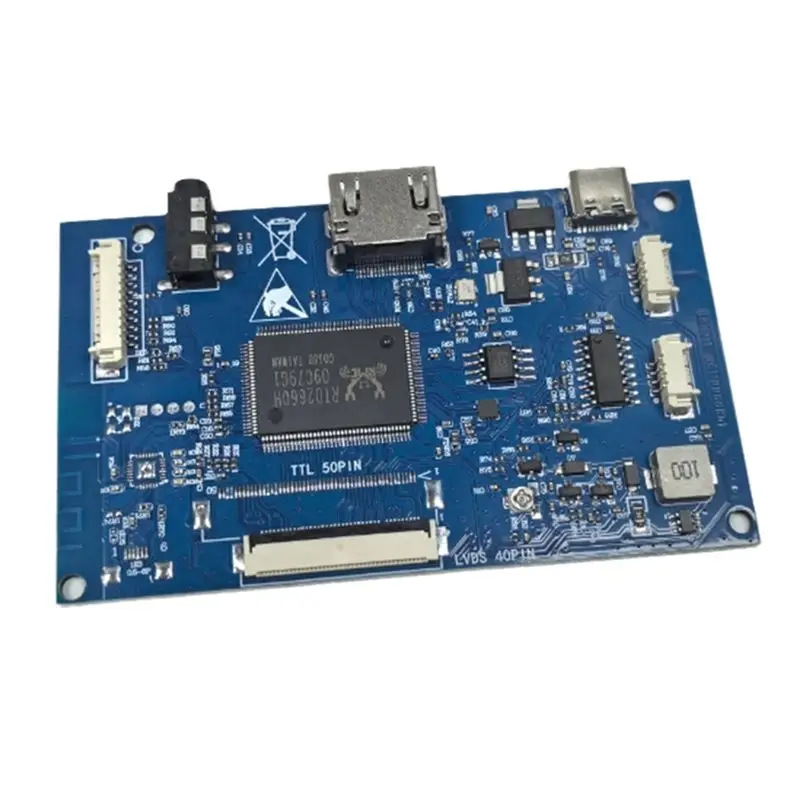 Super Sale HDMI-Compatible+Audio 40Pin LCD Driver Controller Board for Panel HJ080IA-01E EJ080NA-04C HE080IDW1 1024X768 USB 5V