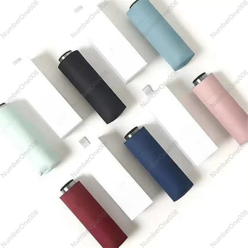 

Мини-зонт в 5 сложках, однотонный солнцезащитный козырек Macaron с ультралегким черным покрытием, UPF 50+