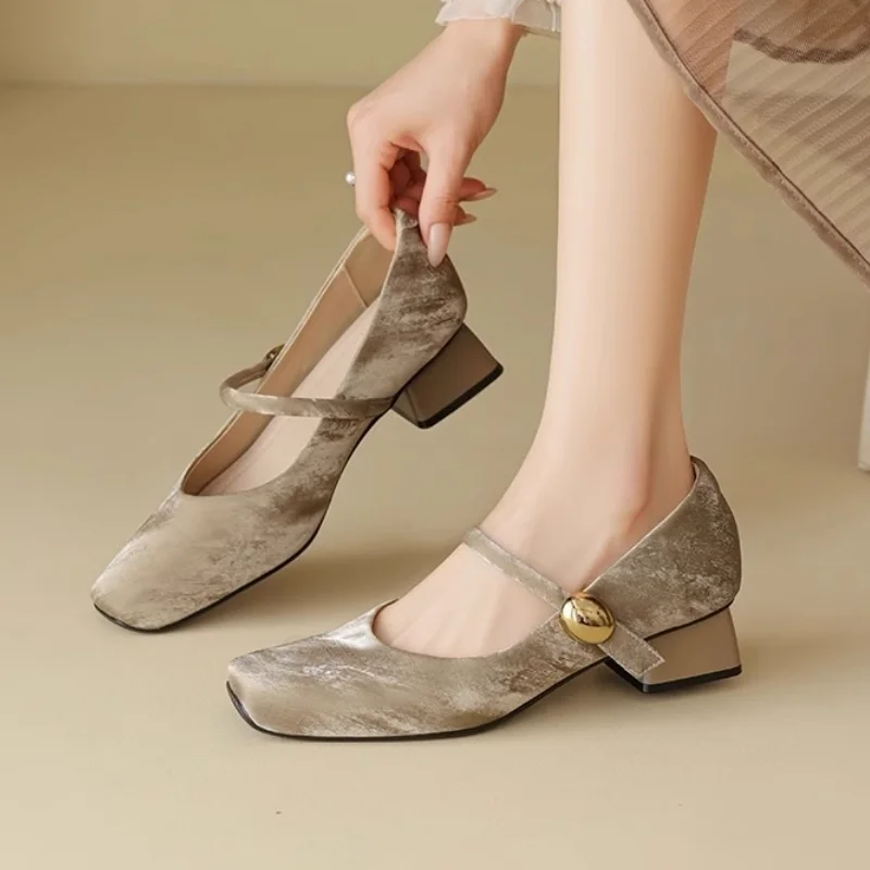 Women Shoes Mk - Buty damskie 2025 Nowe Niskie Obcasy