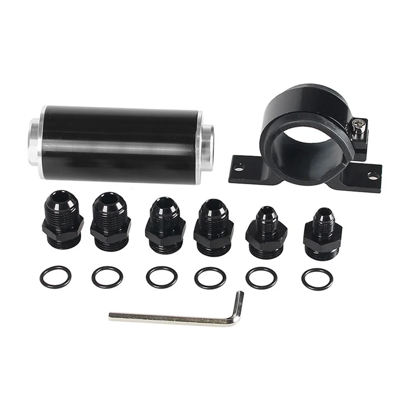 

50MM Oil Pump Mounting Bracket Kit Universal Aluminum Fuel Filter Can Be Cleaned And Easy To Install Durable-AU62