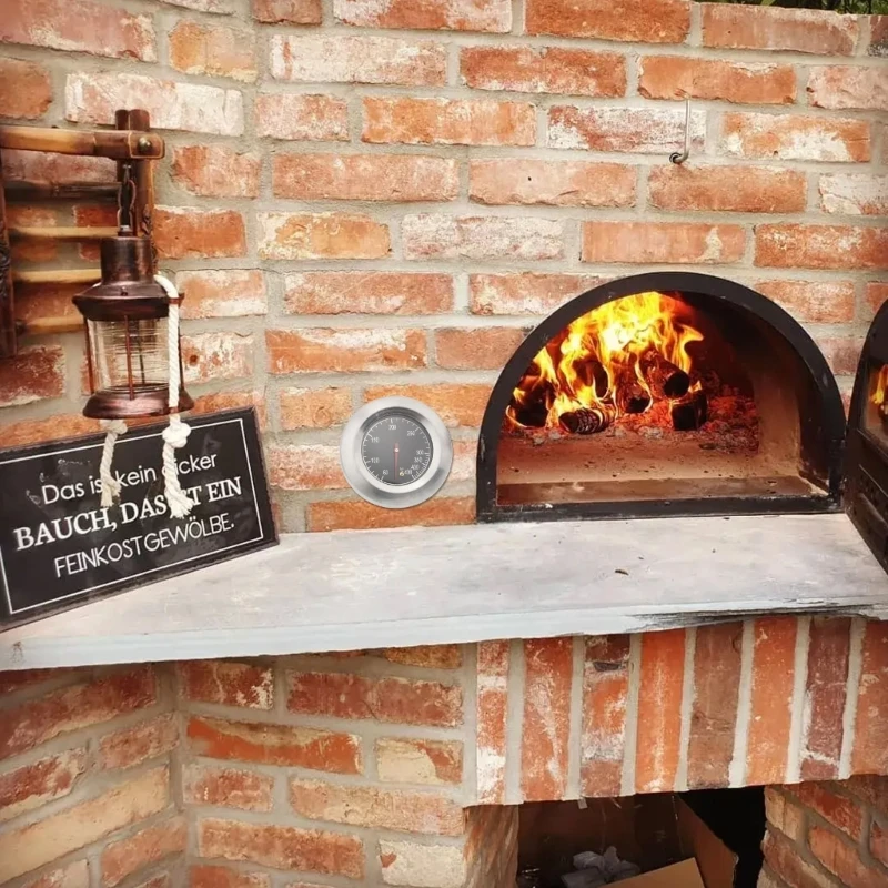 Indicatore temperatura in acciaio inossidabile Barbecue BBQ Smoker Grill Termometro Indicatore temperatura Cottura nel in