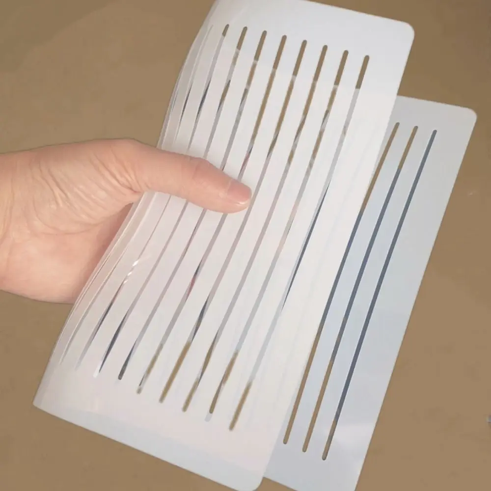 4/6Pcs Kid Gift DIY Templates Ruler Multi-use Lines Guide Envelope Template Creativity Durable Clear Calligraphy Stencil Student