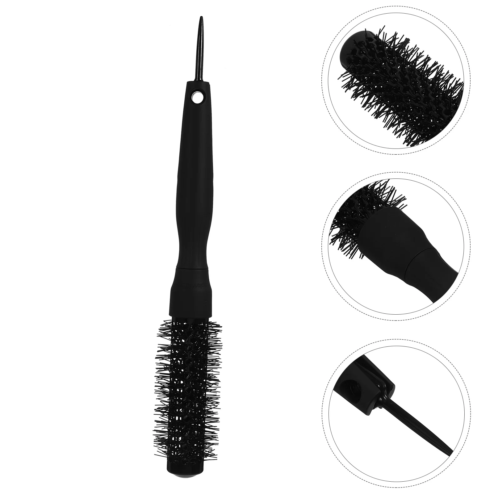 

Hair Comb Curly Brush Curling Hairstyle Rolling Curls Roller Hairbrushes Nylon Long Handle