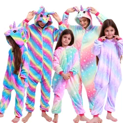 Kigurumi Adults Unicorn Animal Onesies Long Sleeve Hooded Cartoon Pajamas Anime Cosplay Costume Jumpsuit For Christmas Halloween